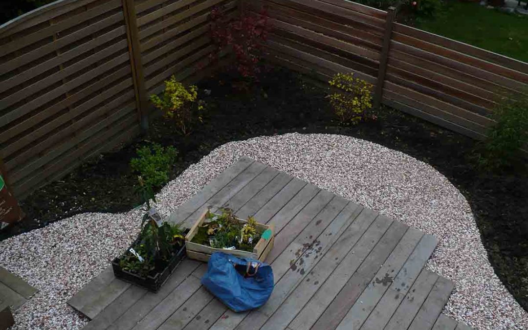 Aménagement d’un petit espace de jardin